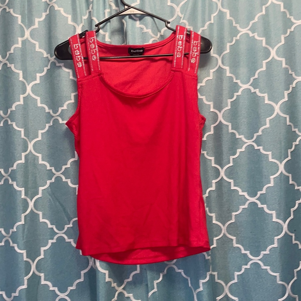 Red Bebe Top